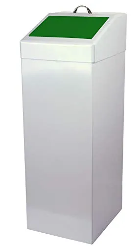 Wertstoffsammler 87 ltr., HxBxT: 90x34x38cm, grün, Marke: Szagato, Made in Germany (Abfalleimer, Abfallbehälter, Mülleimer, Abfallsammler)