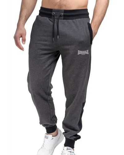 Lonsdale London Heckfield Männer Trainingshose anthrazit XL - Streetwear Trainingsanzüge für Herren, bequeme und lässige Jogginghose aus hochwertiger Baumwolle, perfekt für Sport und Freizeit.