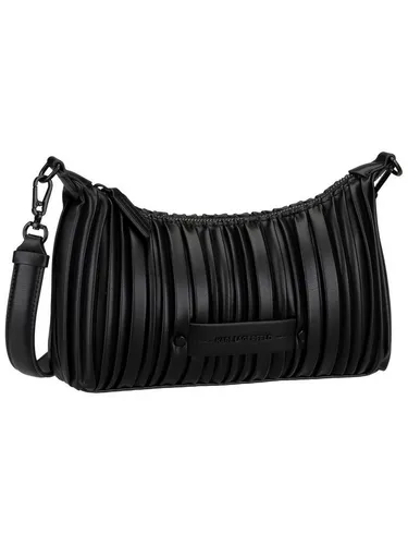 Karl Lagerfeld K/Kushion SM Crossbody Bag - Gürteltaschen: Stilvolle Crossbody Bag aus plissiertem, teilweise recyceltem Kunstleder, ideal für besondere Anlässe und kompakt im Format.