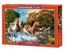 Puzzle 1000 elementów. Konie Castorland 5904438104789 von Castorland