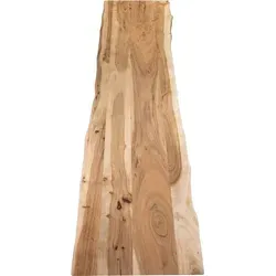 SAM Tischplatte 200x40 cm Curtis aus massivem Akazienholz von Samsung