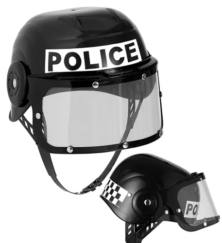 Polizei Helm Polizeihelm Helm Kostüm 