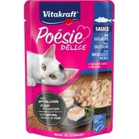 Vitakraft Poésie® Délice Seelachs in Sauce MSC 85 g von Vitakraft