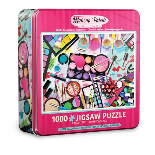 Eurographics 6000-0564 Cast of Colors Tin Haruyo Puzzle - Mehrfarbig, 48 x 68 cm, mit Smart-Cut Technologie und biologisch abbaubaren Farben aus pflanzlicher Basis