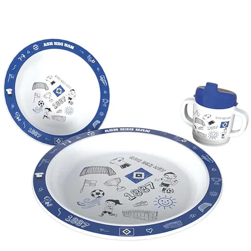 HSV Geschirr-Set für Kinder