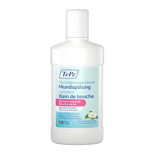 TEPE feuchtigkeitsspend.Mundwasser Apfel/Minze 500 ml