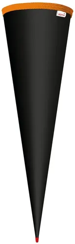 ROTH Schultüten-Rohling ohne Verschluss 700 mm schwarz