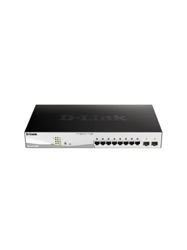 D-Link DGS-1210-10MP - 10-Port Managed Gigabit Ethernet Switch, PoE+ Unterstützung für maximale Flexibilität und hohe Leistung