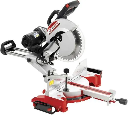 Holzmann KAP305JL Zug- Kapp- & Gehrungssäge 230V - Sägen - Holzmann KAP305JL mit geräuscharmem Riemenantrieb, präzisionsgelagertem Doppelführungszugsystem und exaktem Laserstrich für präzise Schnitte.