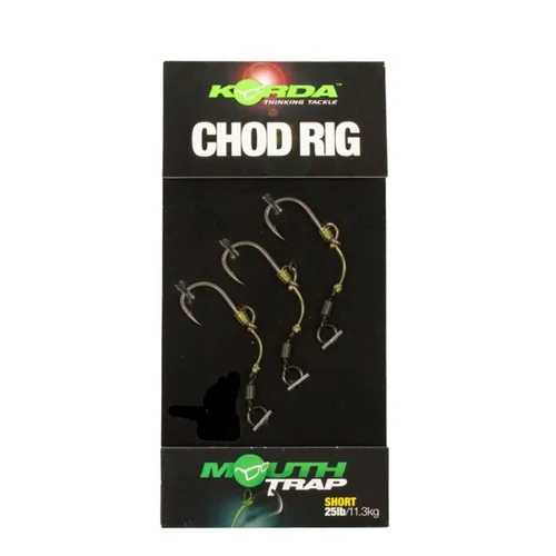 Korda Chod Rig Short Barbed Size 8 Karpfen Rig Karpfenangeln  Karpfenahken NEW