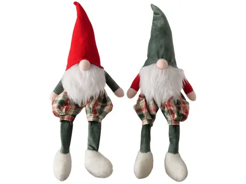 BOLTZE Weihnachtsfigur Lionel Kantenhocker sortiert mehrfarbig 47cm (1 Stück)