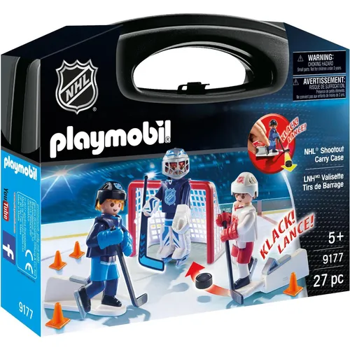 Playmobil - Hockey Shoot Out Carry Case - Playmobil Sports & Action, ideal für kreative Spielstunden mit Hockey-Thema und praktischer Tragetasche für unterwegs.