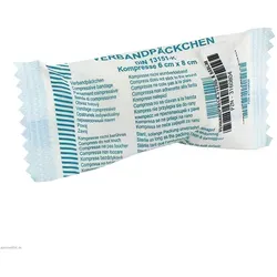 Verbandpäckchen 6x8 cm K steril 1 St