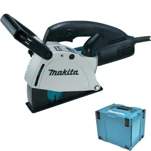 Makita Mauernutfräse SG1251J - 1400 Watt, 125mm Sägeblatt, einfache Handhabung mit Super-Joint-System für mehr Sicherheit und Komfort