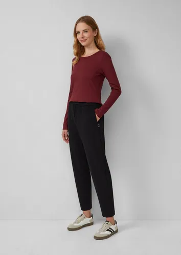 s.Oliver Damen Hose 9999, Größe 44 - Sport-Jogginghose für Damen mit elastischem Tunnelzugbund und relaxed Fit für optimalen Tragekomfort beim Sport oder Freizeit.