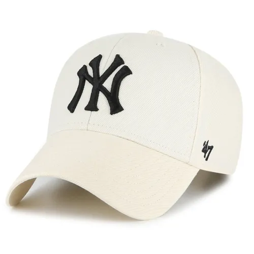 MLB New York Yankees Snapback Cap - Herren - Hüte & Mützen, stylische Snapback Cap in natürlichem Farbton, ideal für sportliche Freizeitlooks und Fans des New York Yankees Teams.