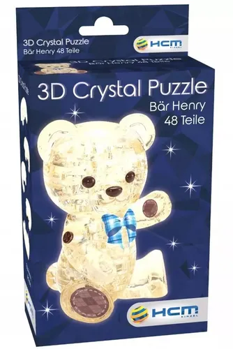 Crystal puzzle Miś Henry brązowy Bard Centrum Gier 4018928591919