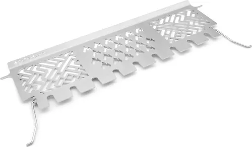 Grillrost.com Das Original Edelstahl Warmhalterost Enders Monroe Pro 4 - Multistation grillt 9 Keulen gleichzeitig!