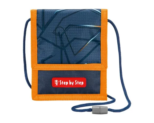 Step by Step Schulranzen Brustbeutel Helicopter Sam (1 Stück), Geldbörse, Portemonnaie, Brieftasche