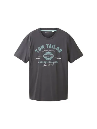 TOM TAILOR T-Shirt T-Shirt mit Logo Print