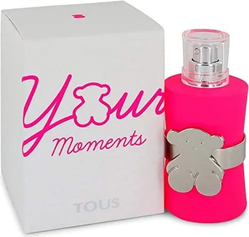 Tous Your Moments Eau De Toilette Spray 90ml - Damendüfte mit einem blumigen, fruchtigen Duft, der Ihre Weiblichkeit unterstreicht und langanhaltend ist. Ideal für moderne Frauen, die ihre besonderen Momente stilvoll feiern möchten.