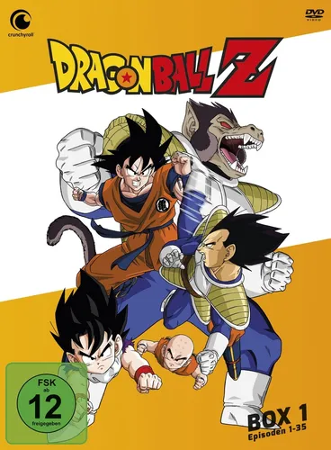 Dragonball Z - TV-Serie - Box 1 - [DVD] - Relaunch - Filme, spannende Abenteuer und Kämpfe, freigegeben ab 12 Jahren für Fans von Action-Anime