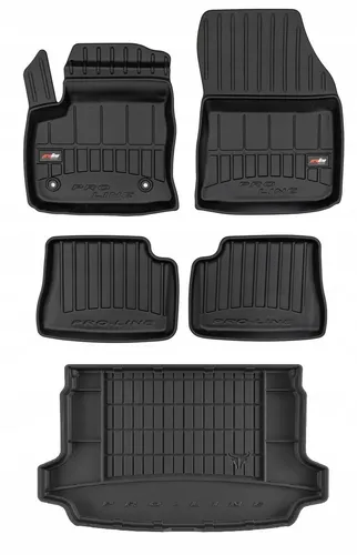 3D Set Fußmatten und Kofferraummatte für Fiat 600e Elektro (ab 2023)