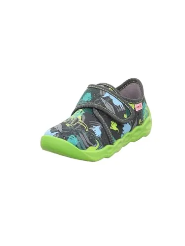 Superfit Jungen BUBBLE Hausschuhe GRAU/MEHRFARBIG 2010 von Superfit