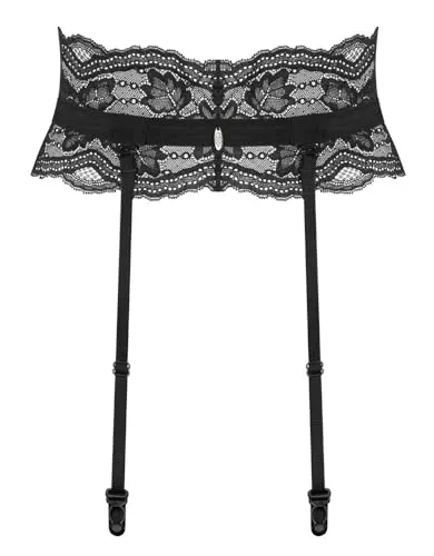 Obsessive Damen Strapsgürtel Nutris, Schwarz, XS/S