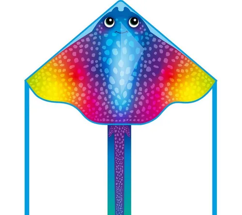 Ecoline Flug-Drache Ecoline Kinderdrachen Simple Flyer Manta 120 cm