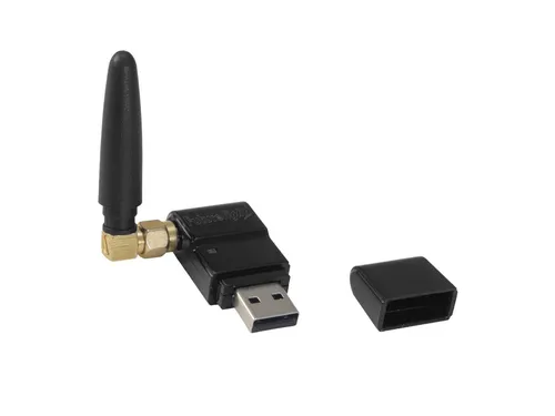 FUTURELIGHT WDR USB Drahtlos-DMX-Empfänger - Licht-Effekte: Drahtloser Mini-DMX-Empfänger mit bis zu 600 m Reichweite für störungsfreie Signalübertragung und einfache Plug & Play-Inbetriebnahme.