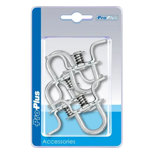 Produktbild Planenöse rund mit Feder 27mm 4 Stück im Blister