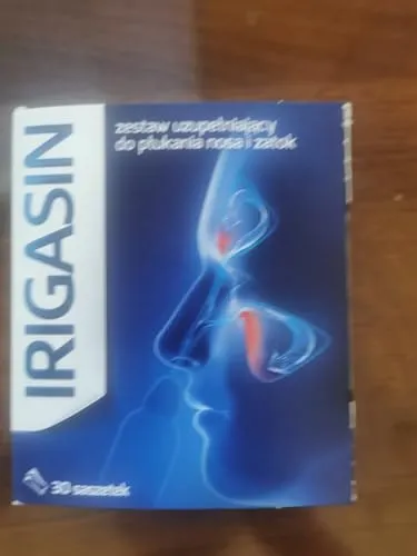 Irigasin Tochtergesellschaft Set für Nasen- und Sinusreinigung 30 Beutel