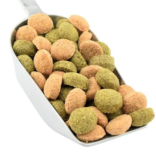 Leckerlies Kräuter und Karotten in Einer 10 kg-Packung, 2 Sorten Leckerlies für Pferde, Ponys, Belohnungsfutter in der Geschmacksrichtung Karotte und Kräuter,