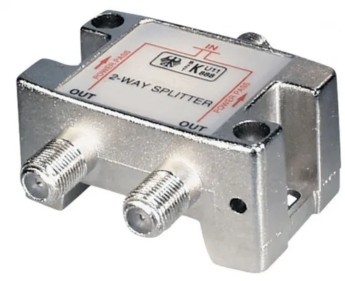 MAXTRACK® Sat 2-fach Verteiler, für Digitalsignale, 5-2500 MHz