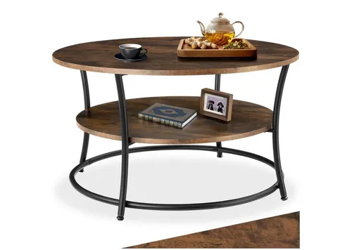 TecTake Couchtisch Cromford 80x46cm von tectake