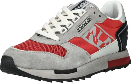 Napapijri Sneaker Virtus aus Leder/Textil - Sneaker für den Sommer: Leichtes, atmungsaktives Material für optimalen Tragekomfort an warmen Tagen – perfekt für Strand und Stadt.