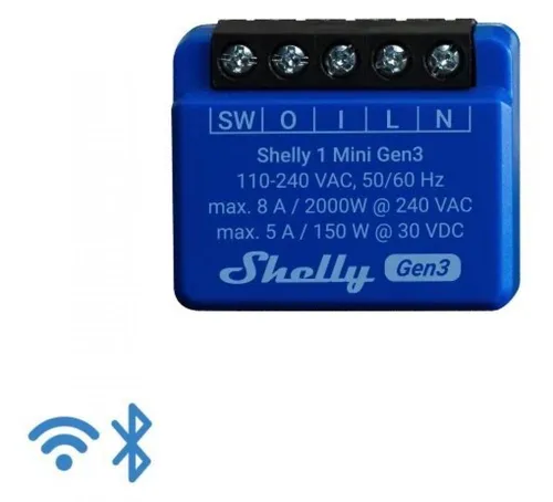 Shelly 1 Mini Gen3 von Shelly
