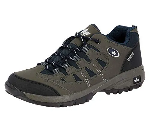 Lico STEPPE LOW Trekking- & Wanderhalbschuhe für Unisex Erwachsene - Bequeme Wanderschuhe in Marine/Grau mit herausnehmbarer Textilinnensohle, ideal für lange Wanderungen und Outdoor-Aktivitäten.