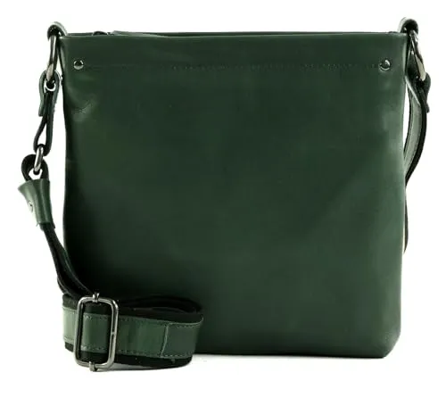 Harold's Umhängetasche Caugio, Leder schwarz - Handtaschen aus hochwertigem Leder, mit praktischem Reißverschluss und langem Schulterriemen. Ideal für stilvolle Auftritte und die täglichen Essentials.