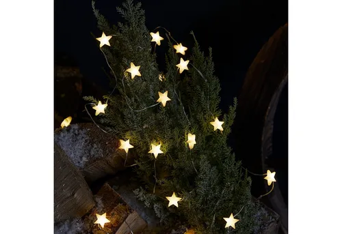 Lichtschläuche & Lichterketten Silber von Lights4fun