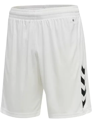 HMLCORE XK Poly Shorts Herren Weiß S in weiß von hummel
