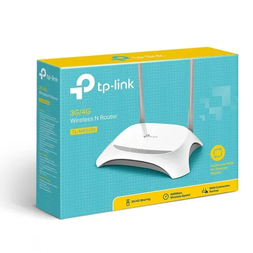 ROUTER TP-LINK TL-MR3420 3G/4G 802.11b/g/n WIFI 2.4GHz