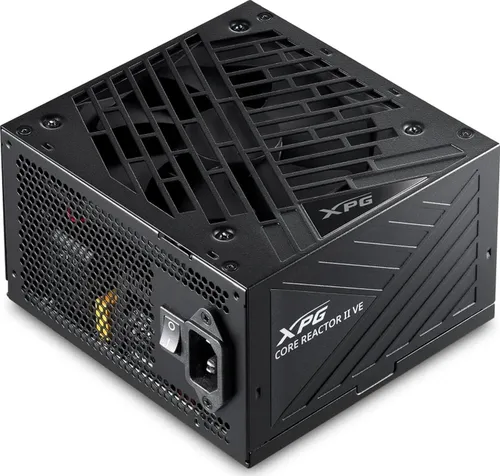 XPG COREREACTOR II VE 850W Netzteil - Leistungsstarkes 850W ATX 3.1 Netzteil mit 80 PLUS Gold Zertifizierung. Vollmodularer Aufbau für einfache Installation und effiziente Kabelverwaltung.