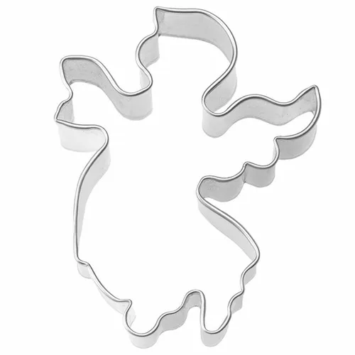 Birkmann Ausstechform Engel Ausstecher Plätzchenform Plätzchen Edelstahl 7.5 cm