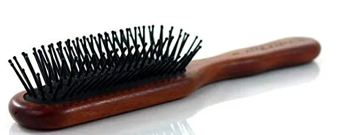 Acca Kappa Haarbürste für alle Haartypen, Braun, Anti-Bruch, Unisex, Erwachsene