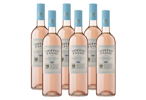 Doppio Passo Wein Doppio Passo Rosato Alternativa Rosé 0,0% vol. (6x0,75 l), 6 x