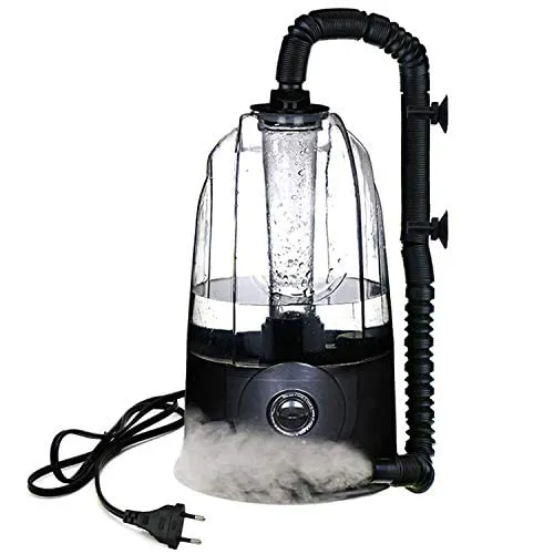 Coospider Reptile Fogger Terrarium Luftbefeuchter Nebelmaschine Mister- 3 Liter Tank 380ml/h High Volume Fog-Ideal für eine Vielzahl von Reptilien/Amphibien/Herps