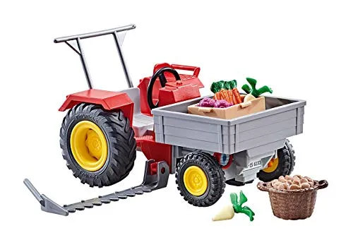 PLAYMOBIL 9831 - Ladetraktor mit Mähbalken (Folienverpackung)
