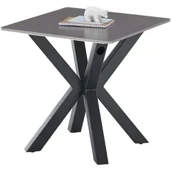 JANIN MINI Couchtisch quadratisch, Grau in grau von Stolkom
